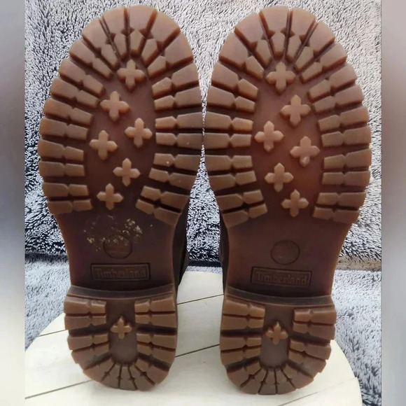 Timberland Jayne Waterproof Teddy Fleece Fold Down Nubuck Boots Women’s Size 8.5 - Picture 8 of 9